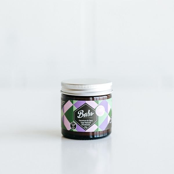 Geranium & Clary Sage Bicarb Free Deodorant 60g