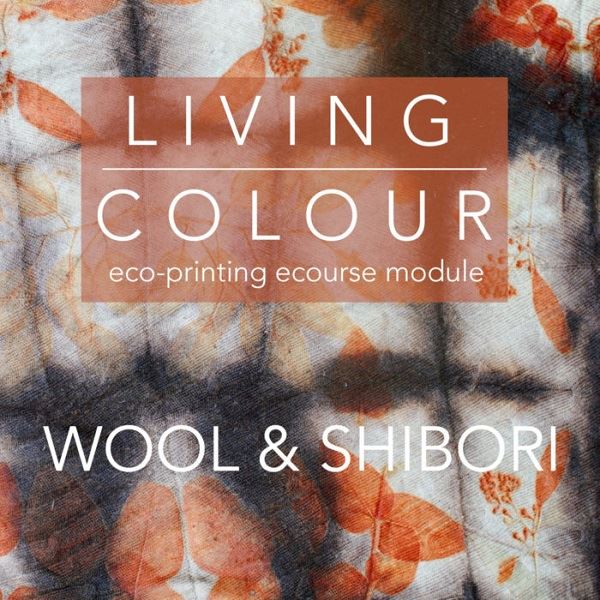 Wool and Shibori - Tree