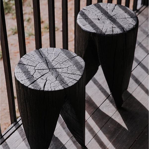 Telegraph Stools - Pair