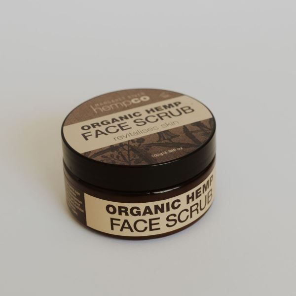 Organic Hemp Face Scrub