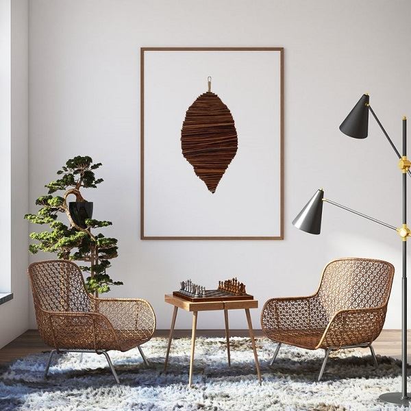 Leaf Shaped Wall Hanging