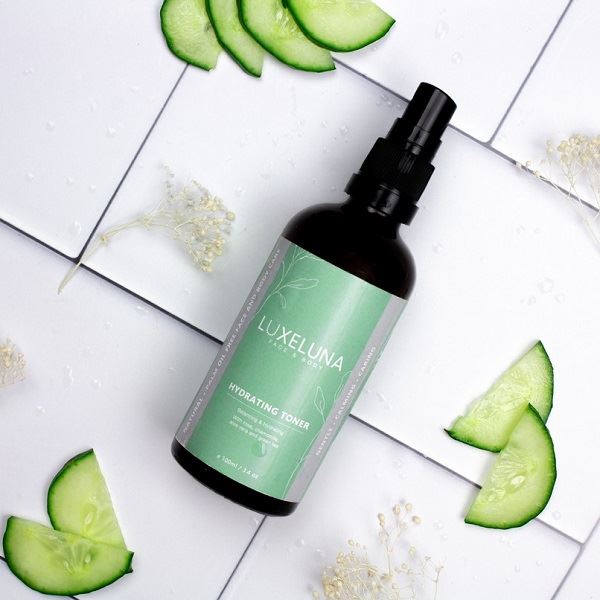 Hydrating Toner with Rose, Cucumber and Green Tea