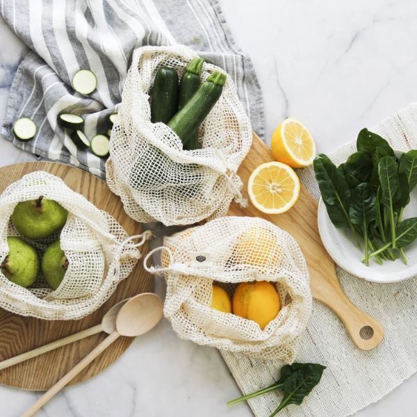 Cotton Net Produce Bags