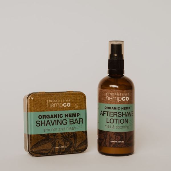 Hemp Shaving & Aftershave Lotion Bundle
