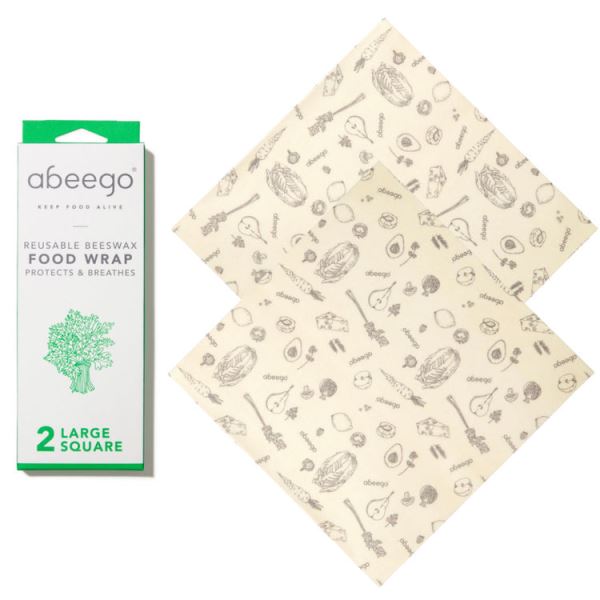 Beeswax Food wraps - Large Square x 2