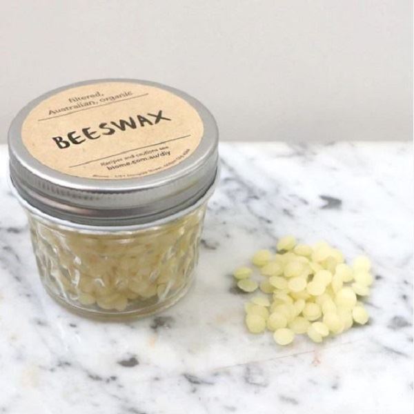 Beeswax Beads in Glass Jar 50g