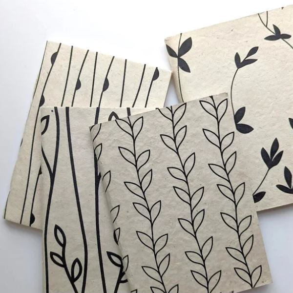 A5 Handmade paper notebooks | Maisie