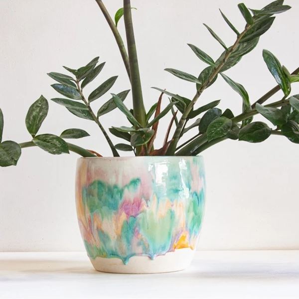 Ceramic Large Planter - Sorbet