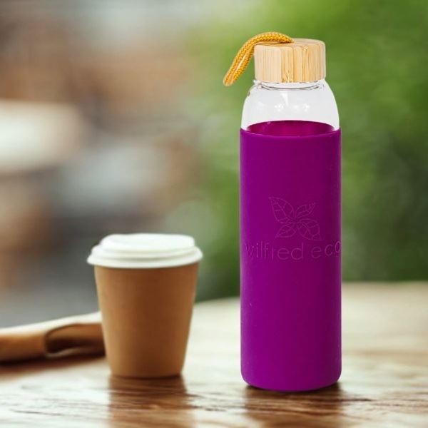 Glass Water Bottle