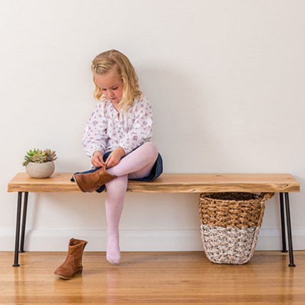 Lottie Hall Bench / Seat | Natural Edge