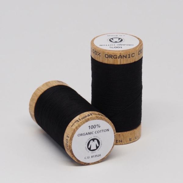Organic Cotton Thread Black Onyx